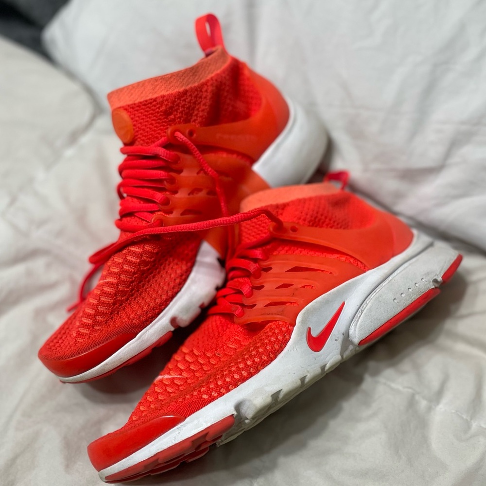 Nike Air Presto 2016 Flyknit Ultra Bright Mango Sneakers